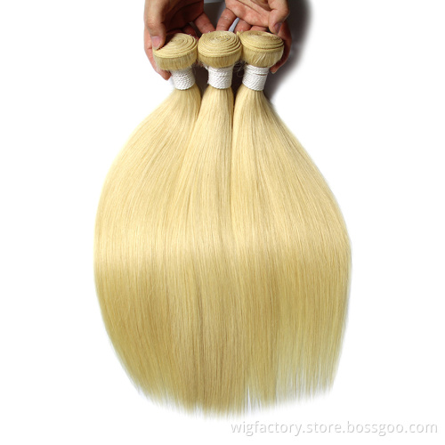 Honey Blonde Brazilian Remy straight 613 bundles,frontal with bundles straight,Long Hair Bundles Straight blonde human hair bu